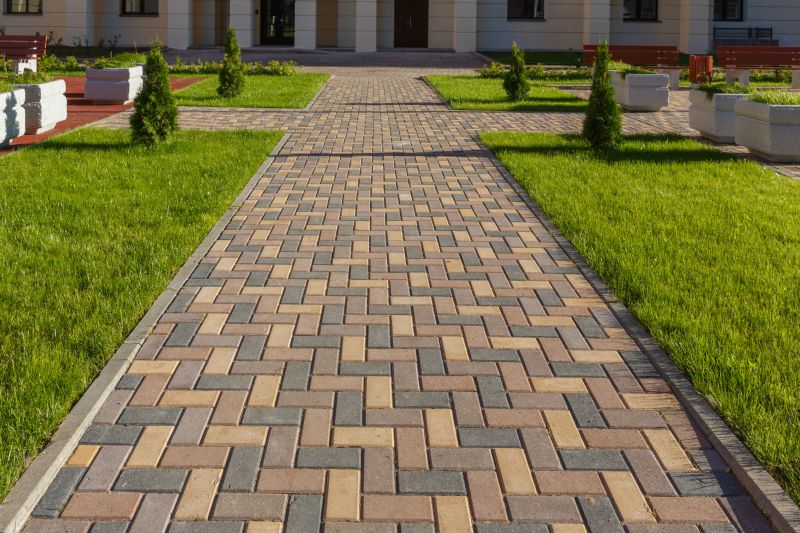 Elegant Paver Pathway